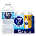 ure Life Purified Water, 12 Fl Oz, 12-Pack Plastic Bottles (4.6)