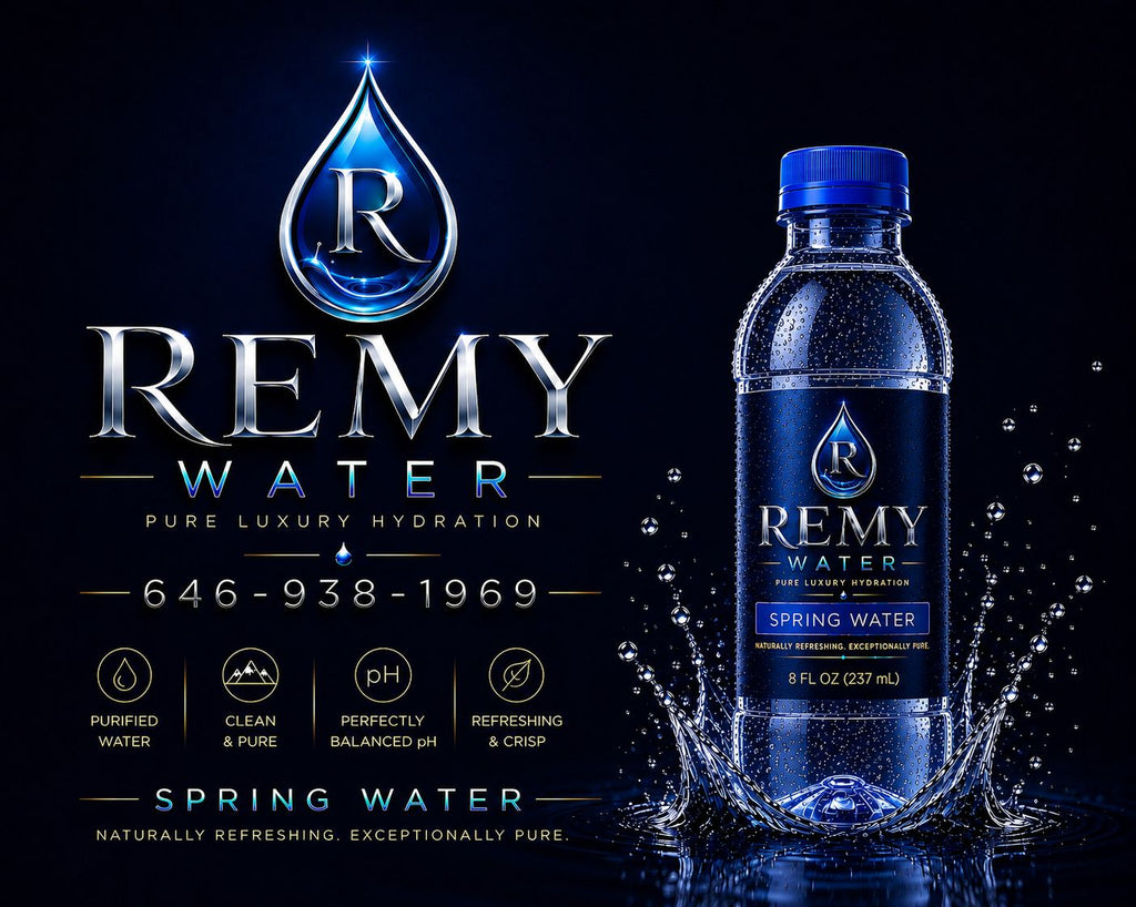 Remy Water purified 16.9 fl oz Bottles, 24 Count Pack
