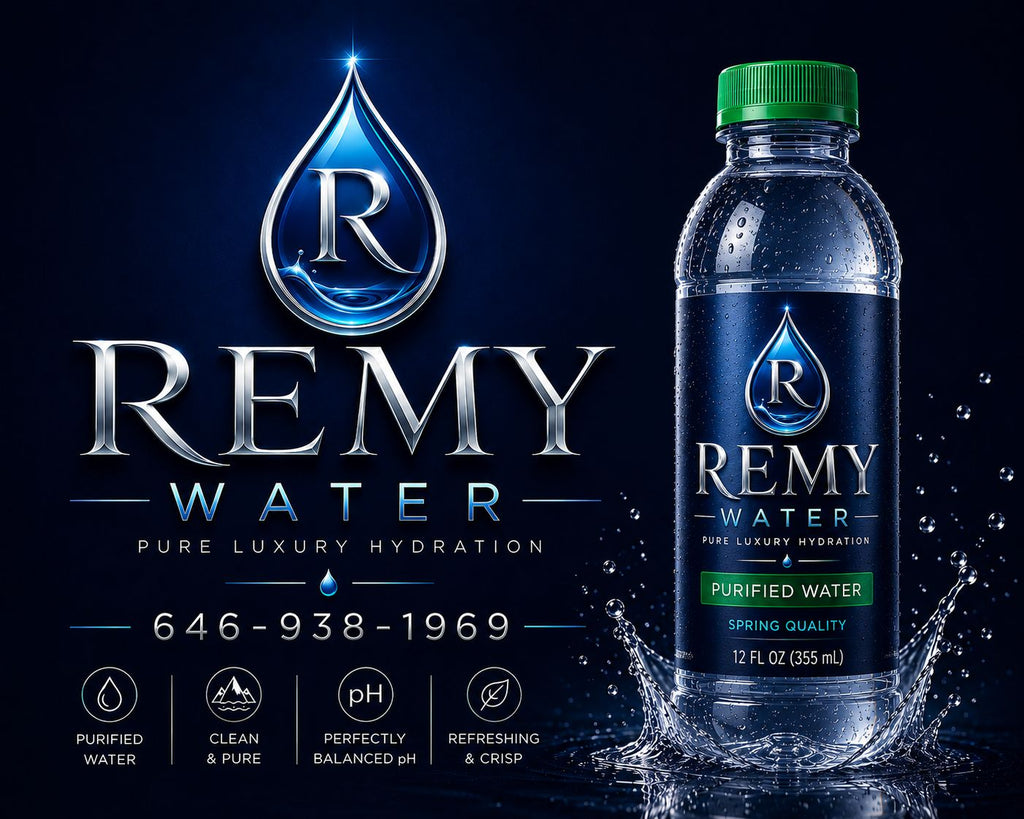 Remy Water purified 16.9 fl oz Bottles, 24 Count Pack