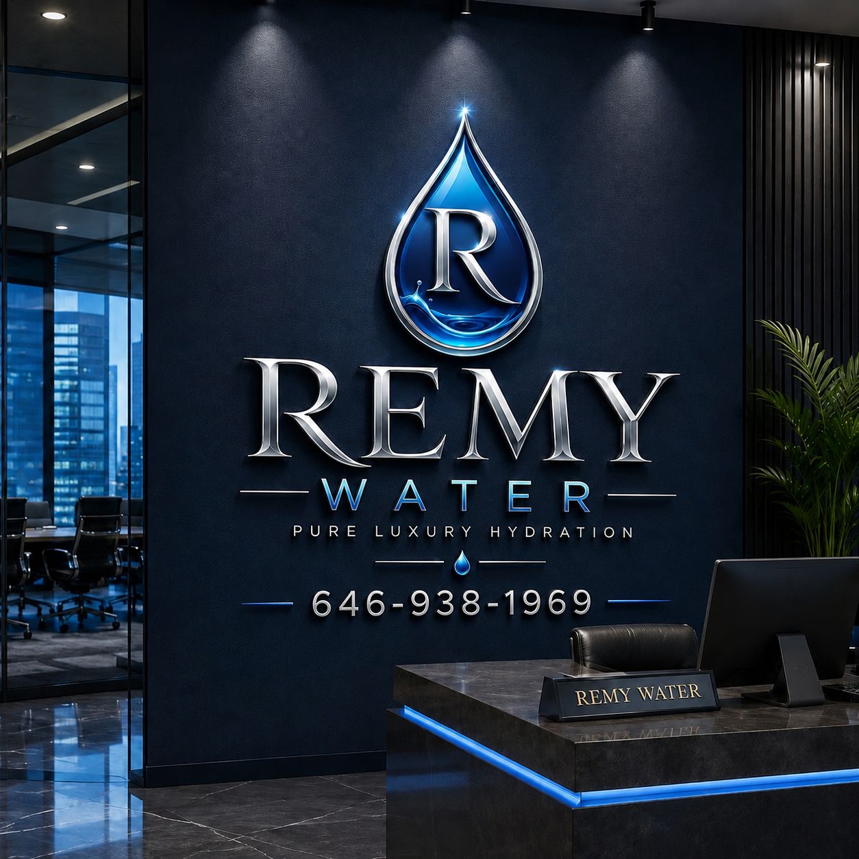 Remy Water purified 16.9 fl oz Bottles, 24 Count Pack