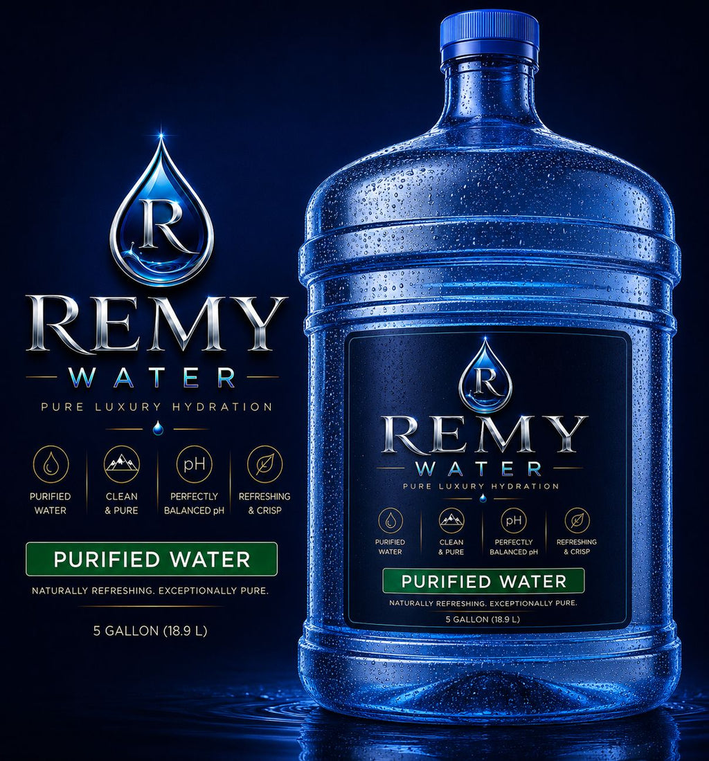 Remy Water purified 16.9 fl oz Bottles, 24 Count Pack