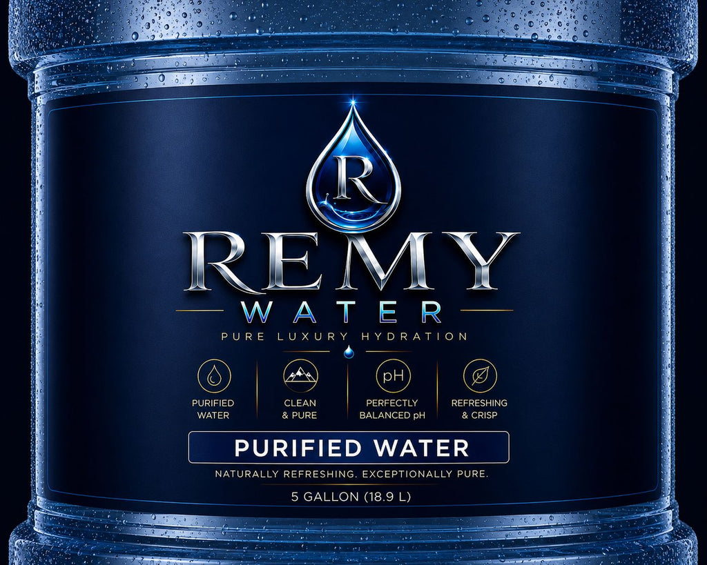 Remy Water purified 16.9 fl oz Bottles, 24 Count Pack