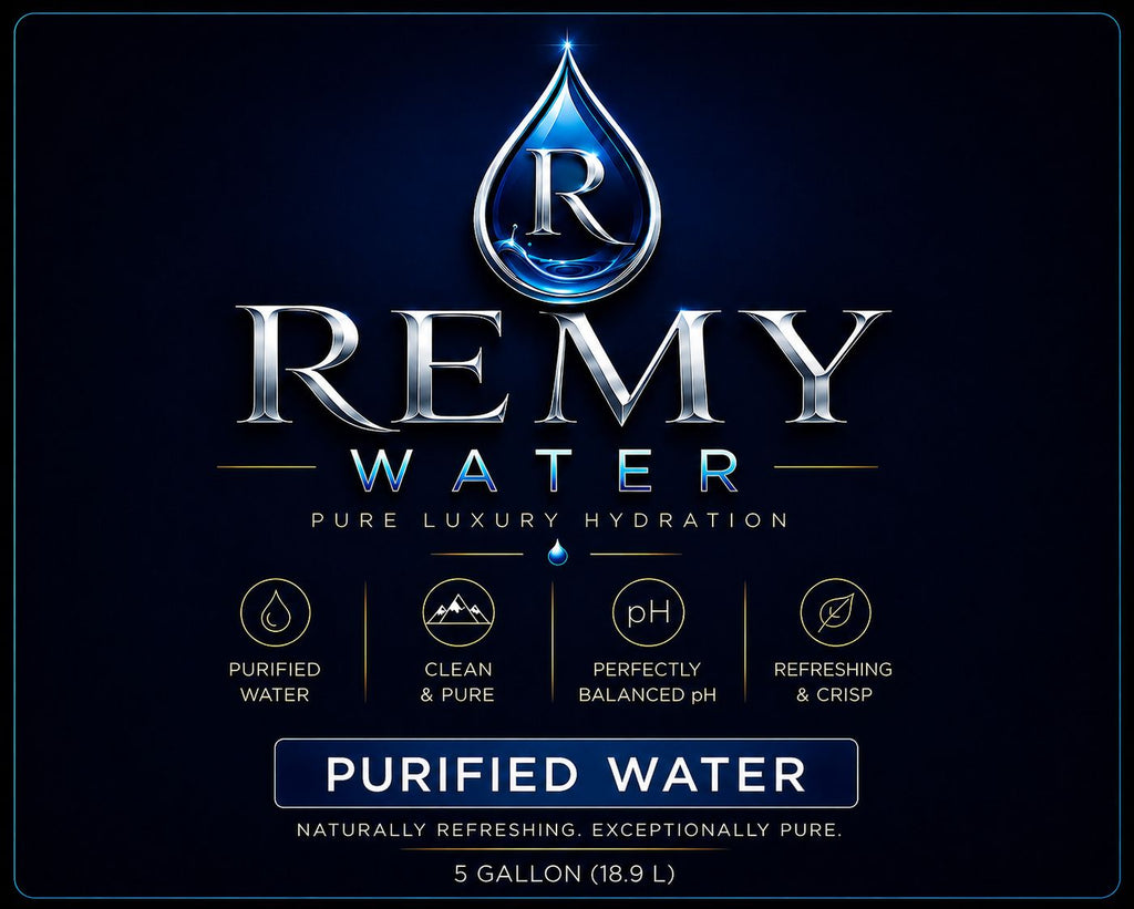 Remy Water purified 16.9 fl oz Bottles, 24 Count Pack